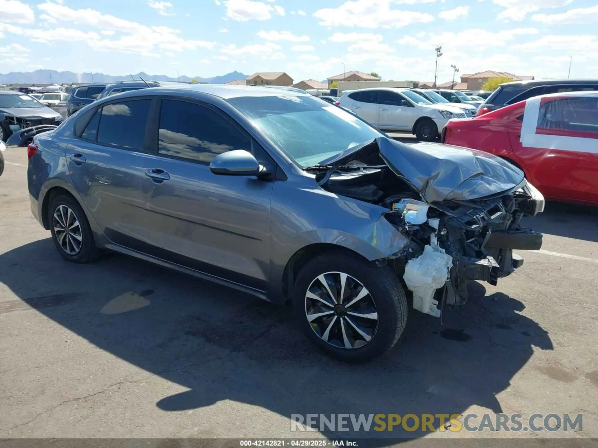 1 fotografías del automóvil dañado 3KPA24AB1KE179729 KIA RIO 2019