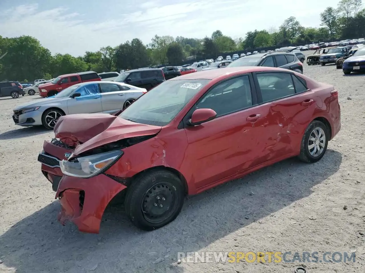 1 fotografías del automóvil dañado 3KPA24AB1KE200725 KIA RIO 2019
