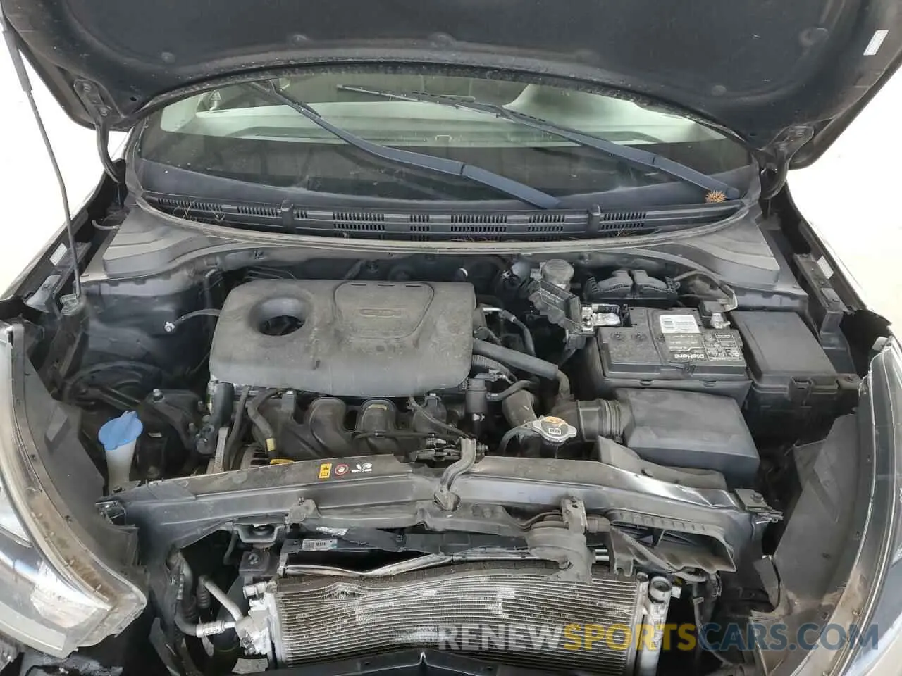 11 fotografías del automóvil dañado 3KPA24AB1KE221221 KIA RIO 2019