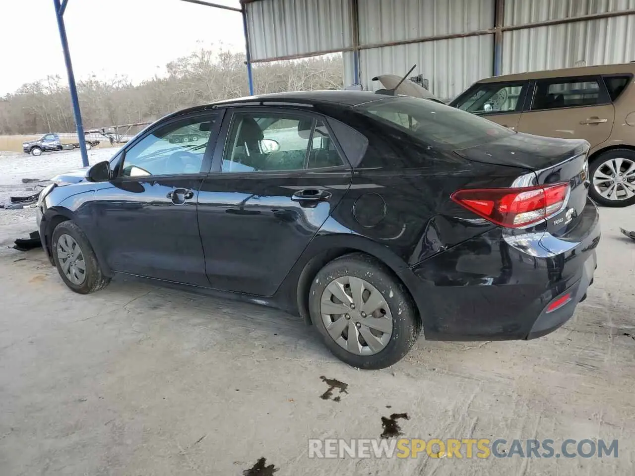 2 fotografías del automóvil dañado 3KPA24AB1KE221221 KIA RIO 2019