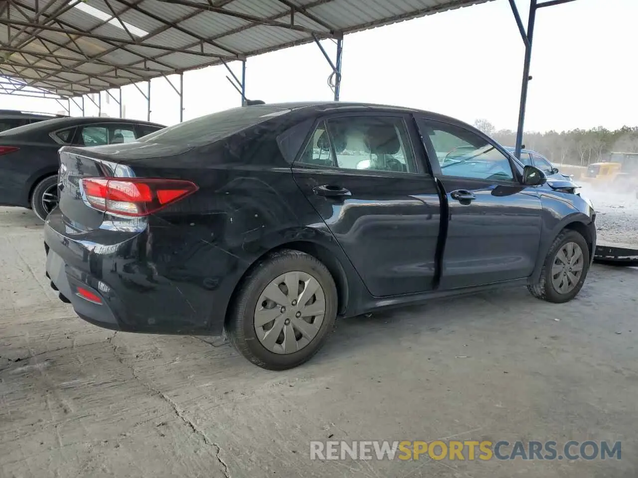 3 fotografías del automóvil dañado 3KPA24AB1KE221221 KIA RIO 2019