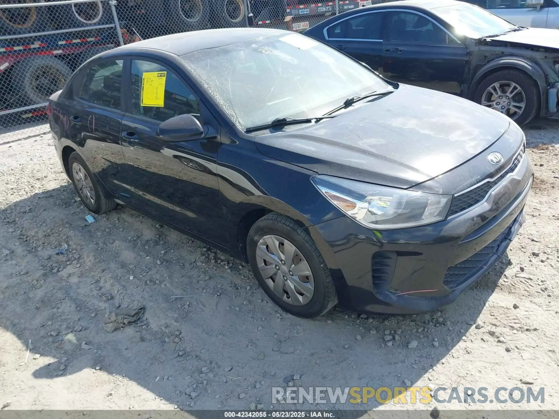 1 fotografías del automóvil dañado 3KPA24AB1KE252274 KIA RIO 2019