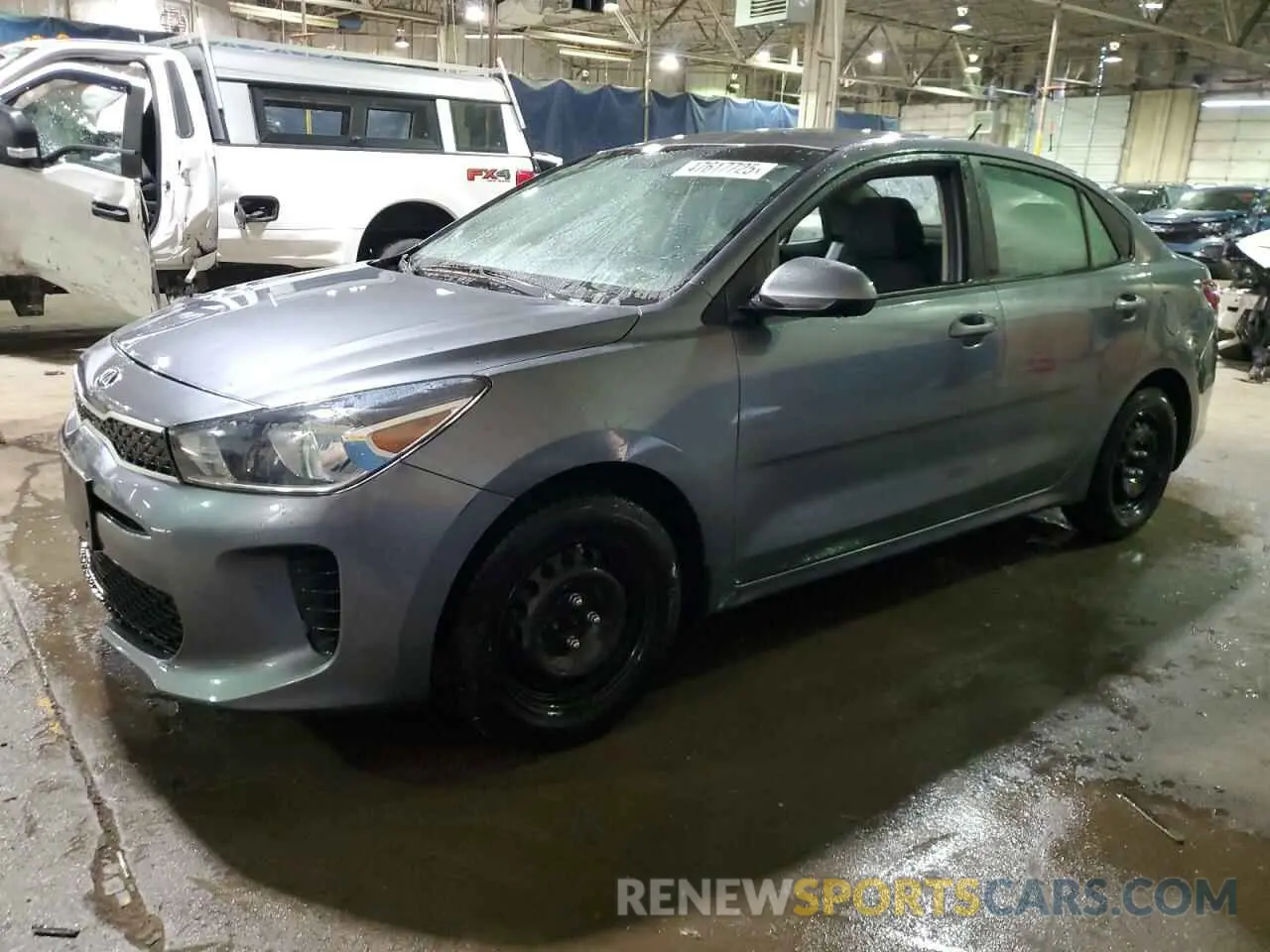 1 fotografías del automóvil dañado 3KPA24AB2KE179125 KIA RIO 2019
