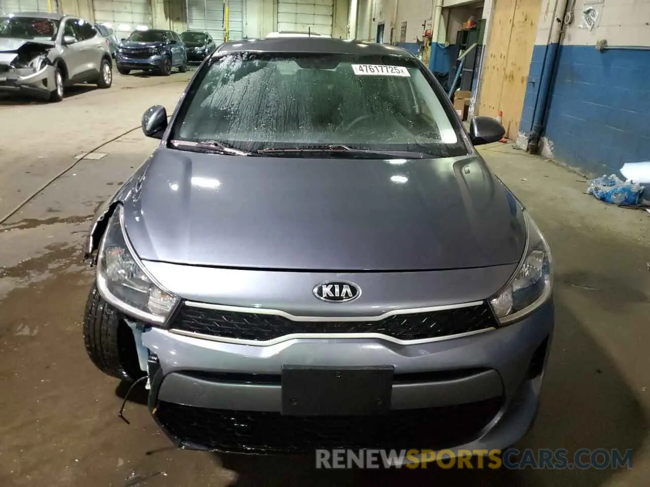 5 fotografías del automóvil dañado 3KPA24AB2KE179125 KIA RIO 2019