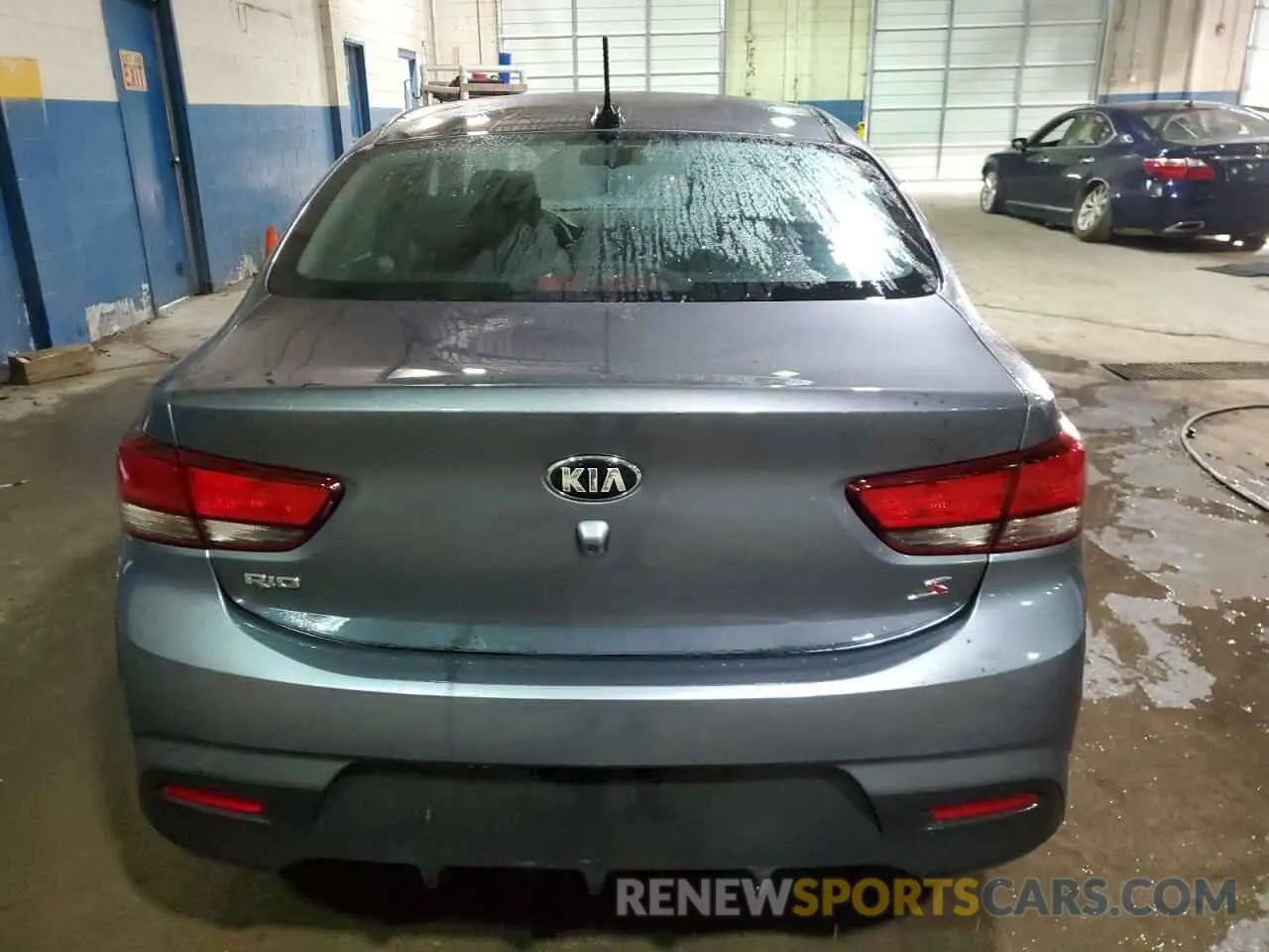 6 fotografías del automóvil dañado 3KPA24AB2KE179125 KIA RIO 2019