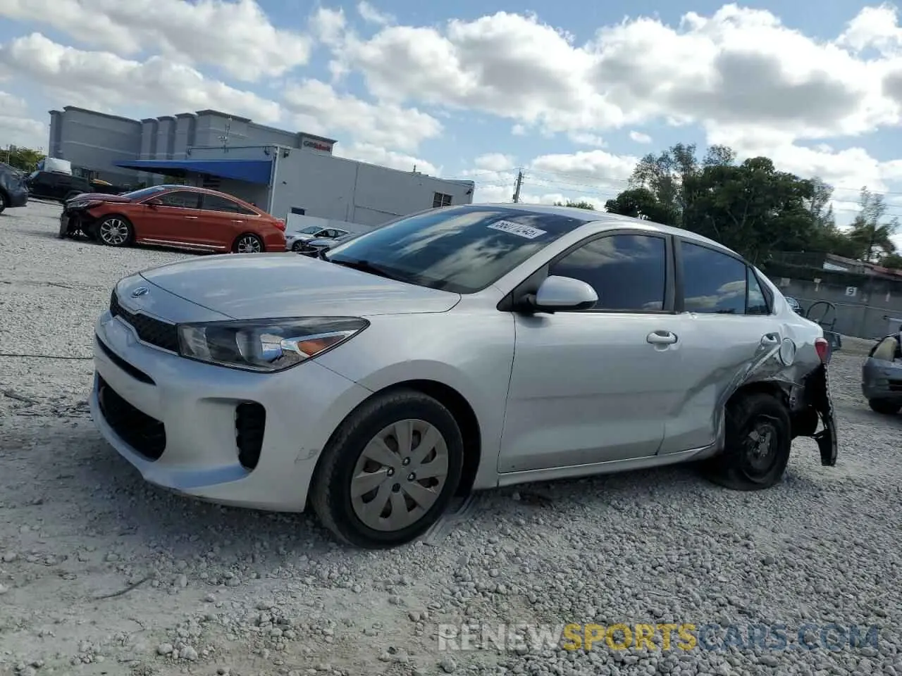 1 fotografías del automóvil dañado 3KPA24AB2KE187919 KIA RIO 2019