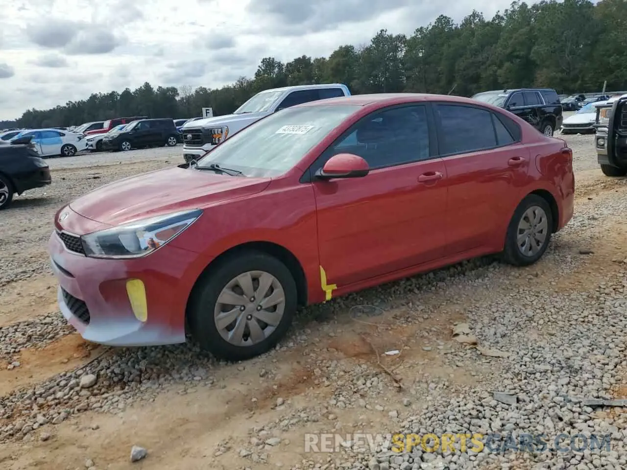 1 fotografías del automóvil dañado 3KPA24AB2KE210194 KIA RIO 2019