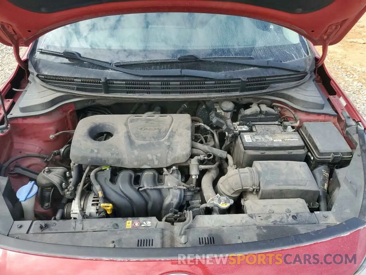 11 fotografías del automóvil dañado 3KPA24AB2KE210194 KIA RIO 2019