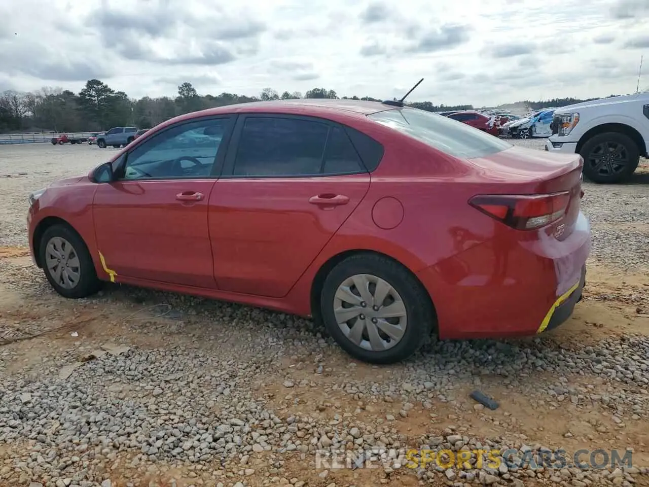 2 fotografías del automóvil dañado 3KPA24AB2KE210194 KIA RIO 2019