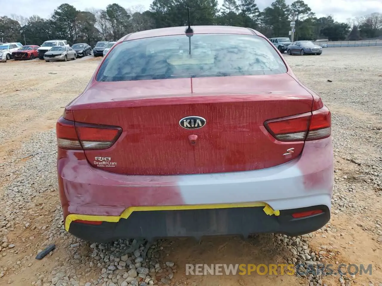 6 fotografías del automóvil dañado 3KPA24AB2KE210194 KIA RIO 2019