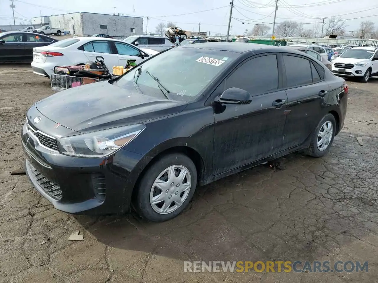 1 fotografías del automóvil dañado 3KPA24AB2KE210857 KIA RIO 2019