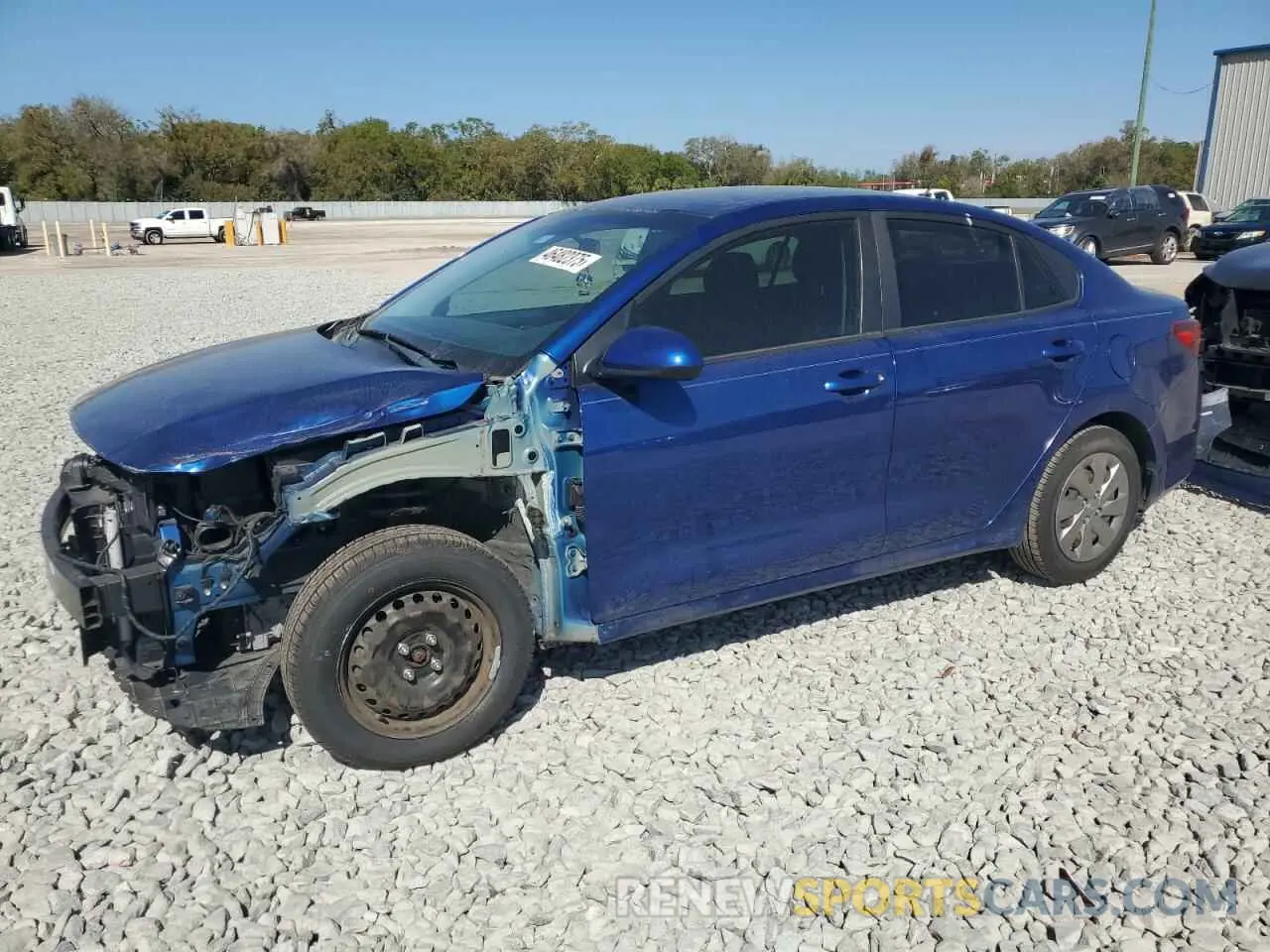 1 fotografías del automóvil dañado 3KPA24AB2KE217985 KIA RIO 2019