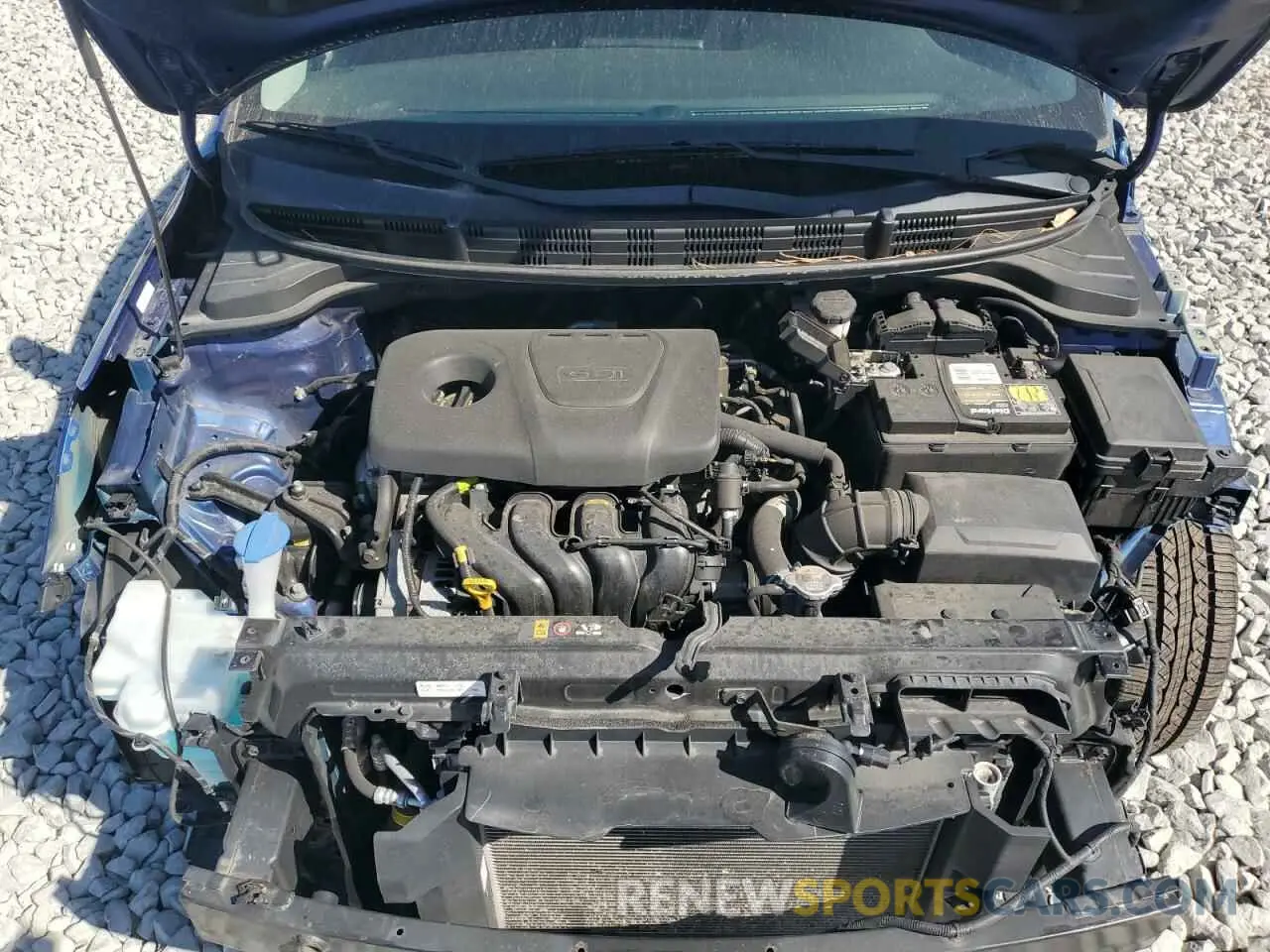 11 fotografías del automóvil dañado 3KPA24AB2KE217985 KIA RIO 2019
