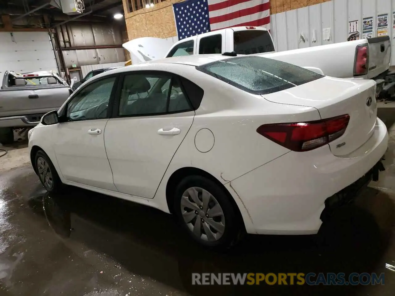 2 fotografías del automóvil dañado 3KPA24AB2KE227240 KIA RIO 2019