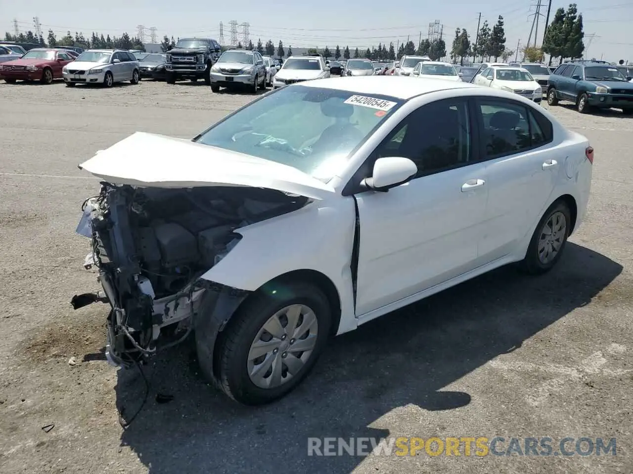 1 fotografías del automóvil dañado 3KPA24AB3KE166755 KIA RIO 2019