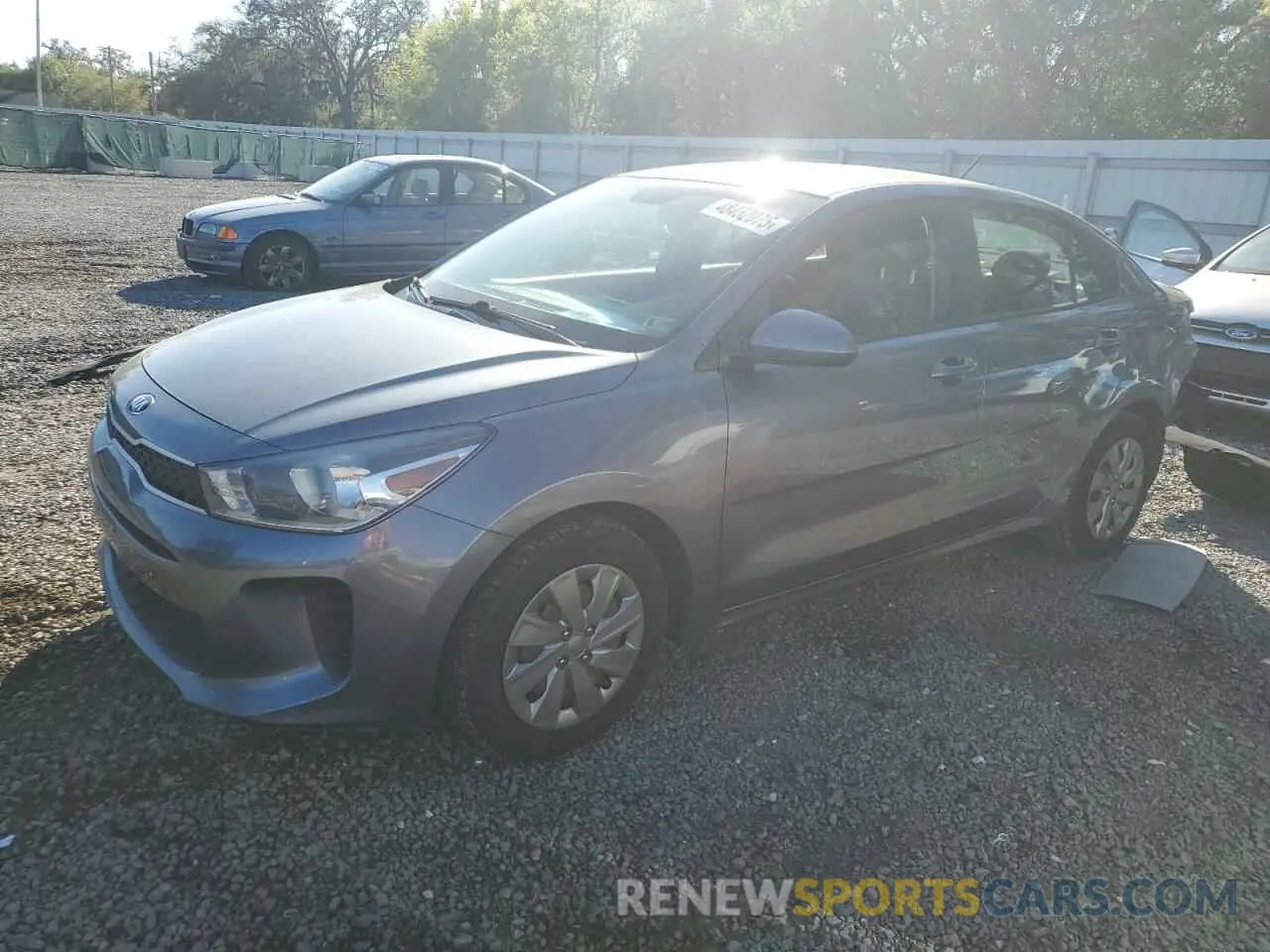 1 fotografías del automóvil dañado 3KPA24AB3KE182308 KIA RIO 2019