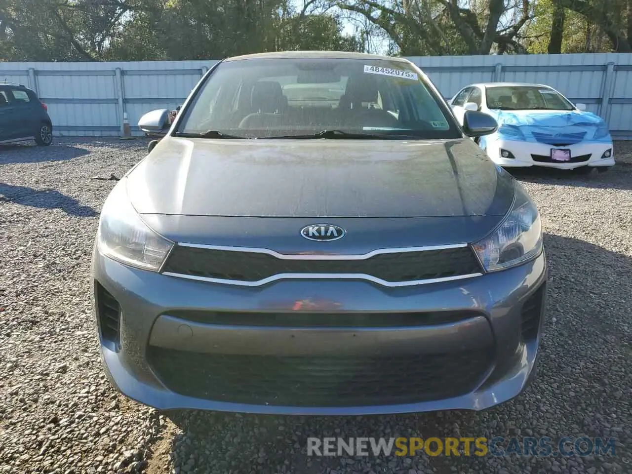 5 fotografías del automóvil dañado 3KPA24AB3KE182308 KIA RIO 2019