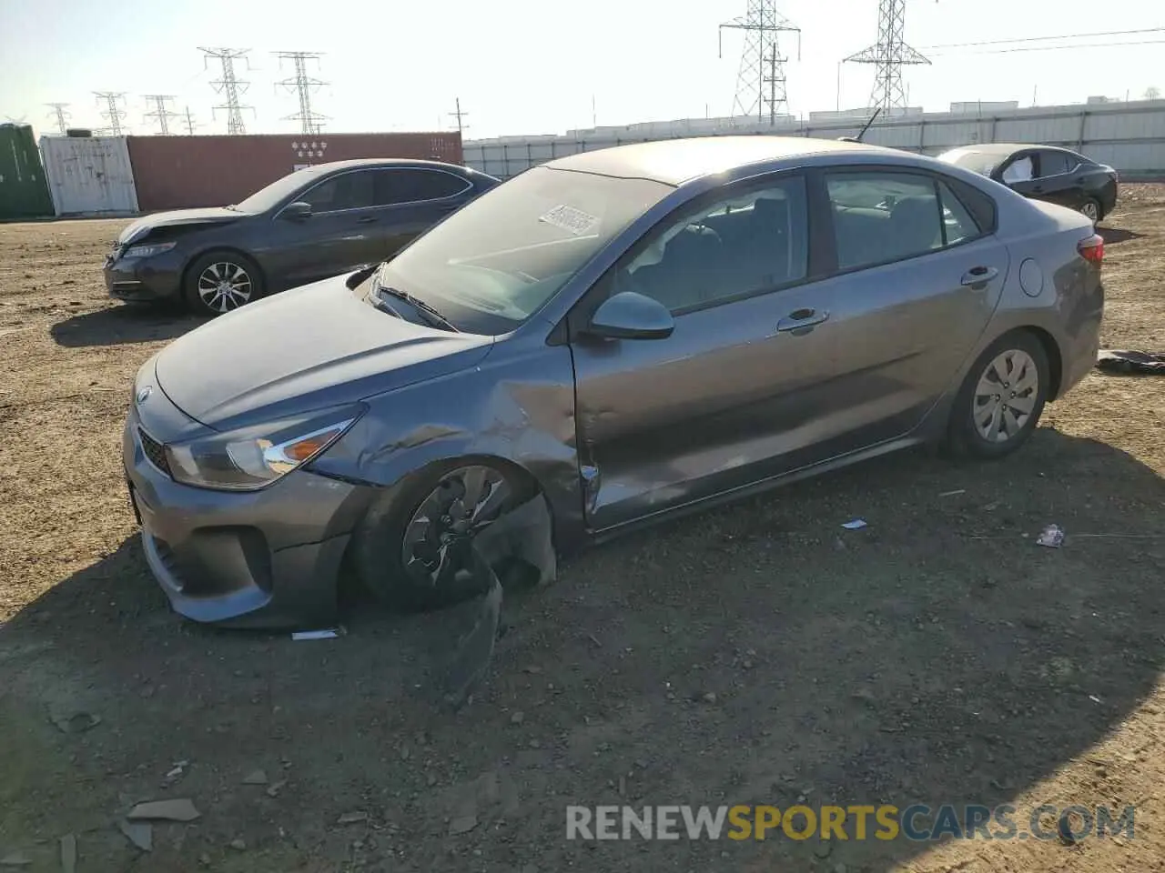 1 fotografías del automóvil dañado 3KPA24AB3KE202136 KIA RIO 2019