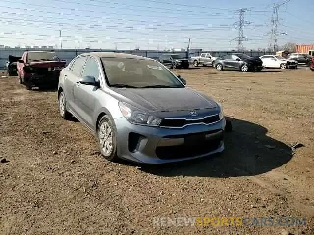 10 fotografías del automóvil dañado 3KPA24AB3KE202136 KIA RIO 2019