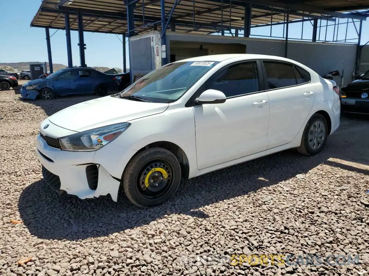 1 fotografías del automóvil dañado 3KPA24AB3KE247349 KIA RIO 2019