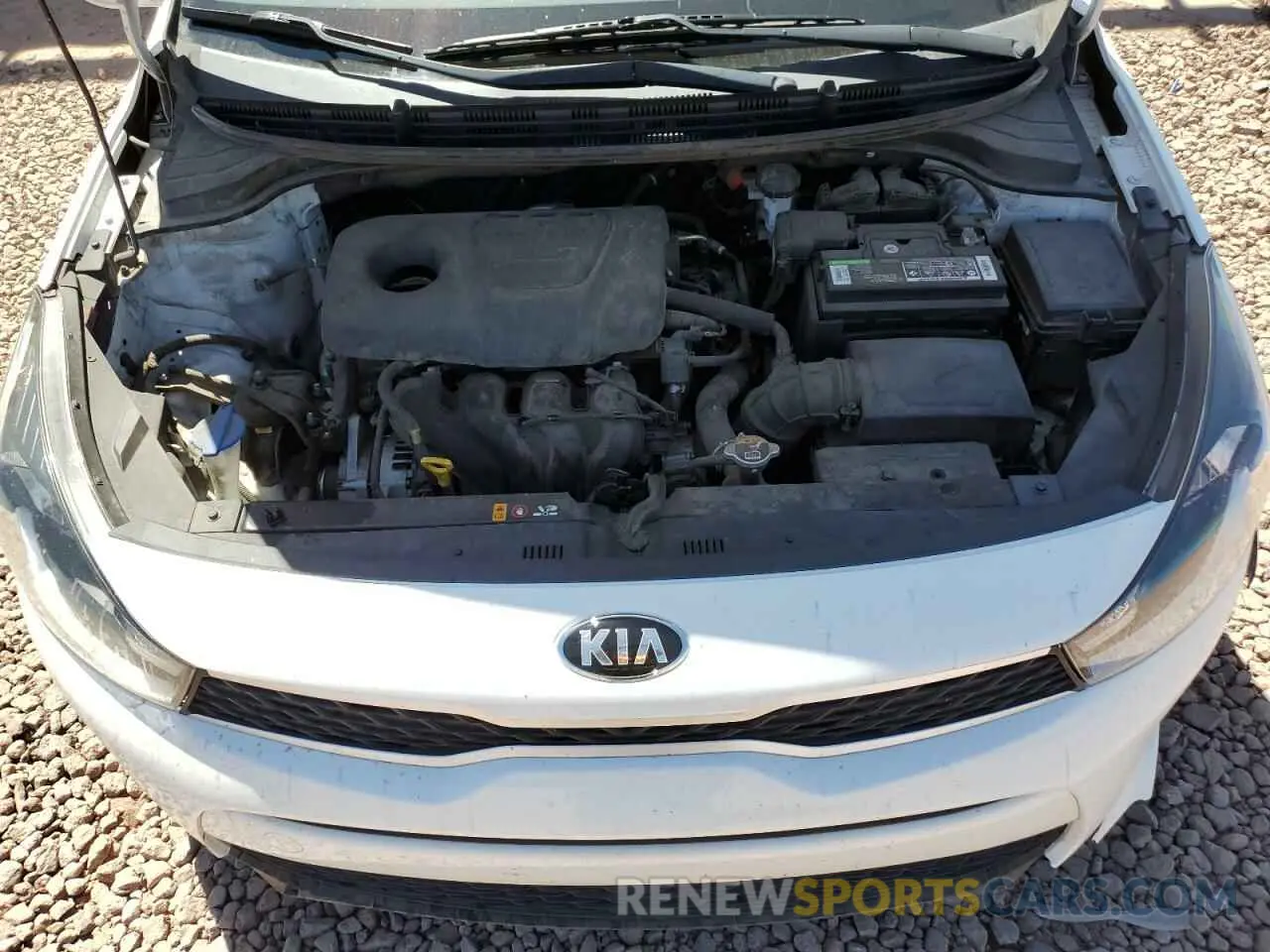 11 fotografías del automóvil dañado 3KPA24AB3KE247349 KIA RIO 2019