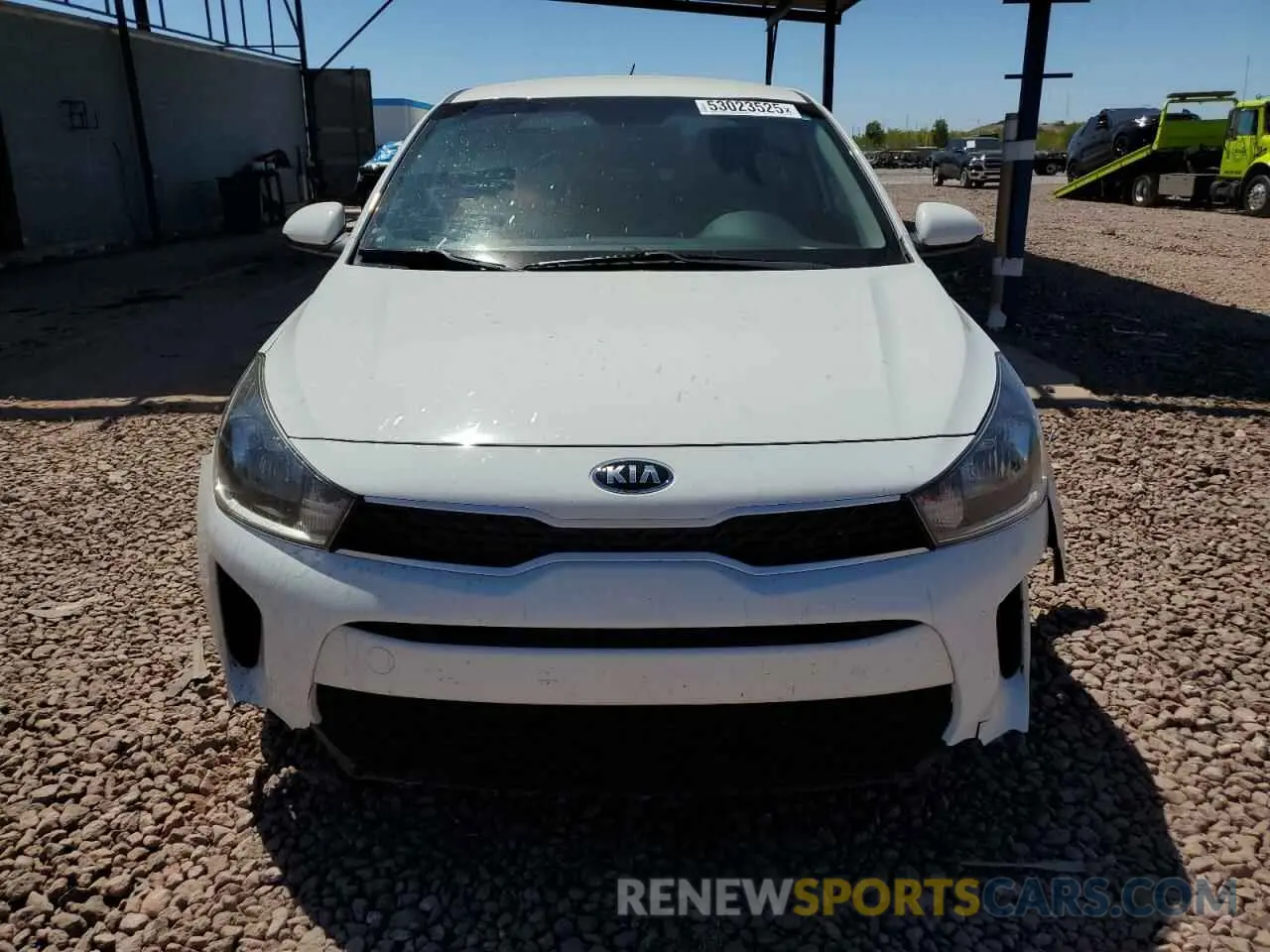 5 fotografías del automóvil dañado 3KPA24AB3KE247349 KIA RIO 2019