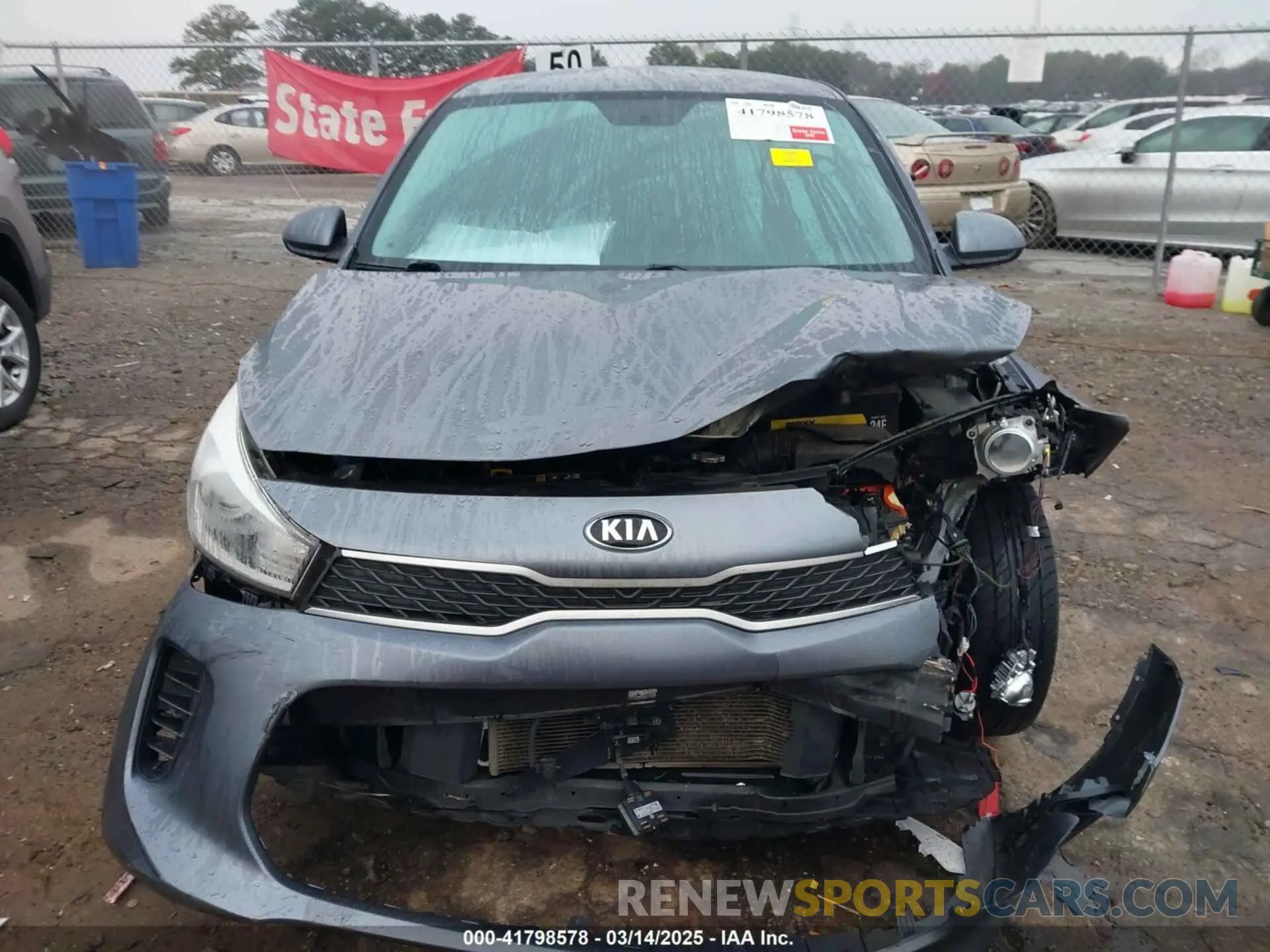 12 fotografías del automóvil dañado 3KPA24AB4KE177733 KIA RIO 2019