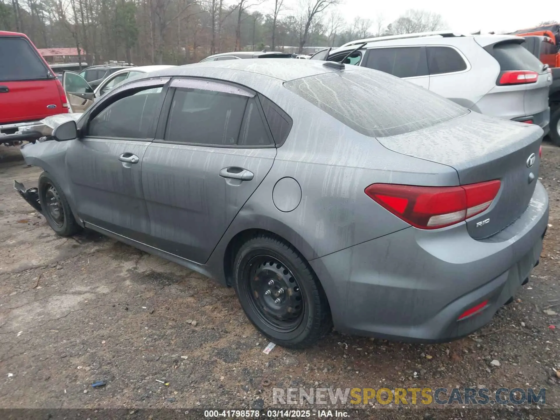 14 fotografías del automóvil dañado 3KPA24AB4KE177733 KIA RIO 2019