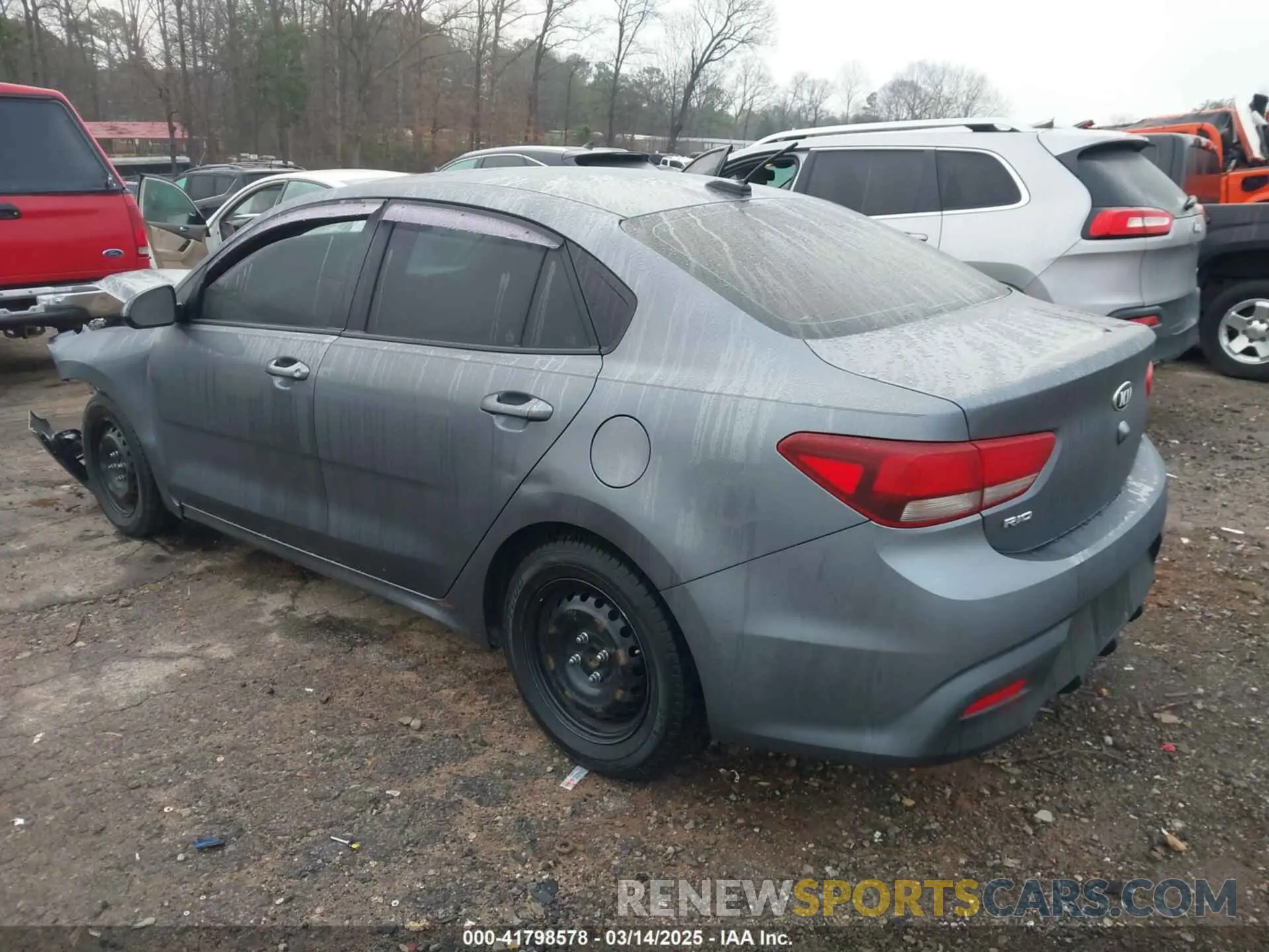 3 fotografías del automóvil dañado 3KPA24AB4KE177733 KIA RIO 2019