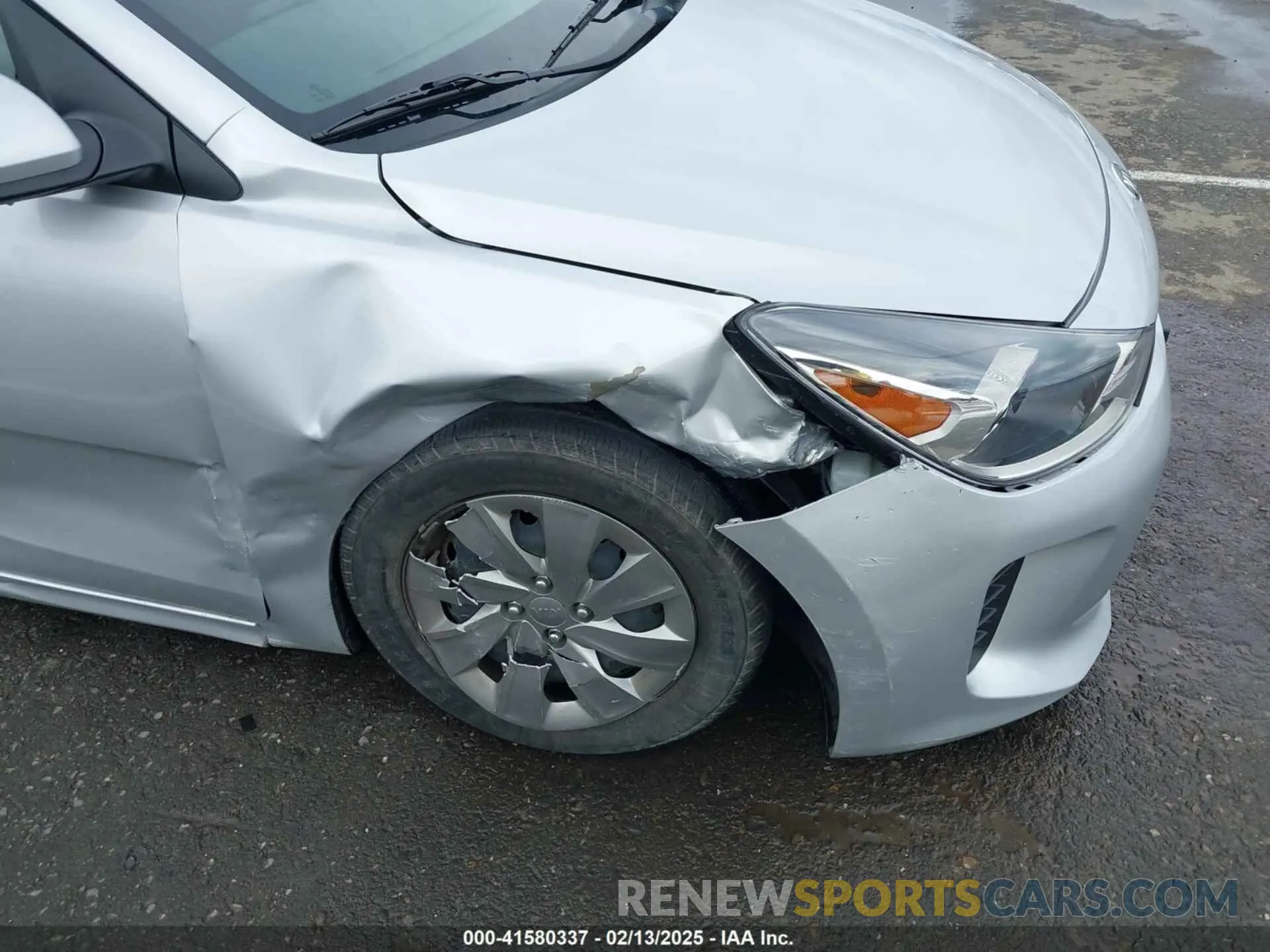 6 fotografías del automóvil dañado 3KPA24AB4KE184794 KIA RIO 2019