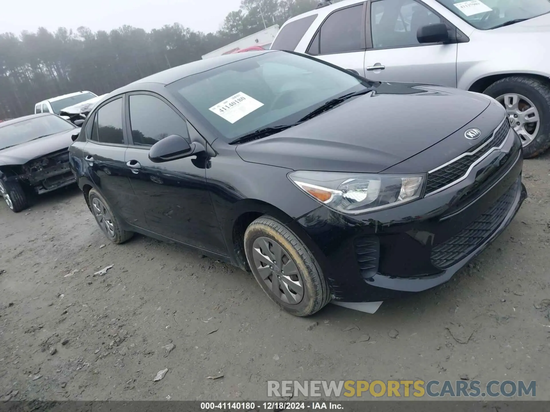 1 fotografías del automóvil dañado 3KPA24AB4KE209094 KIA RIO 2019