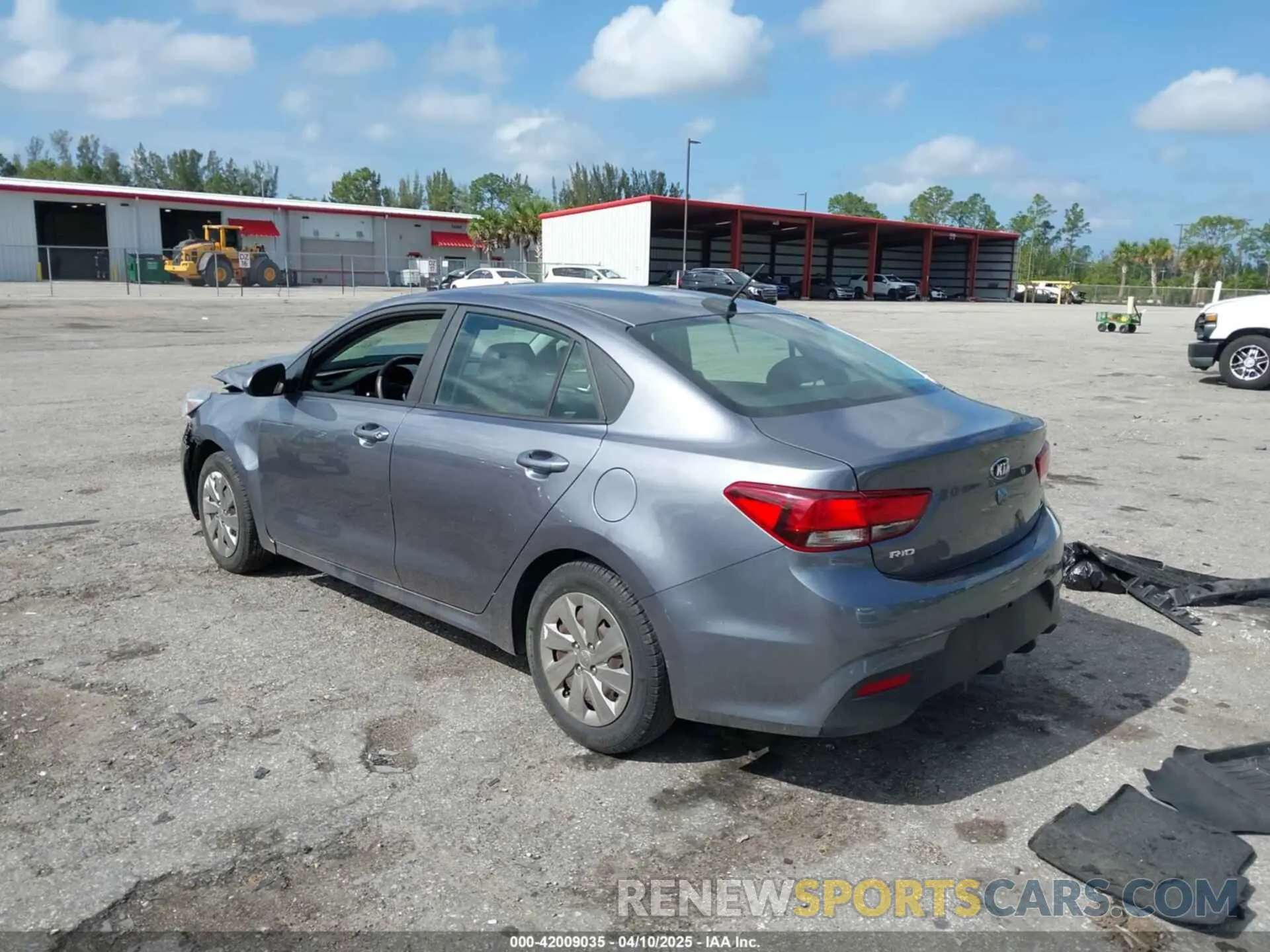 3 fotografías del automóvil dañado 3KPA24AB6KE214152 KIA RIO 2019