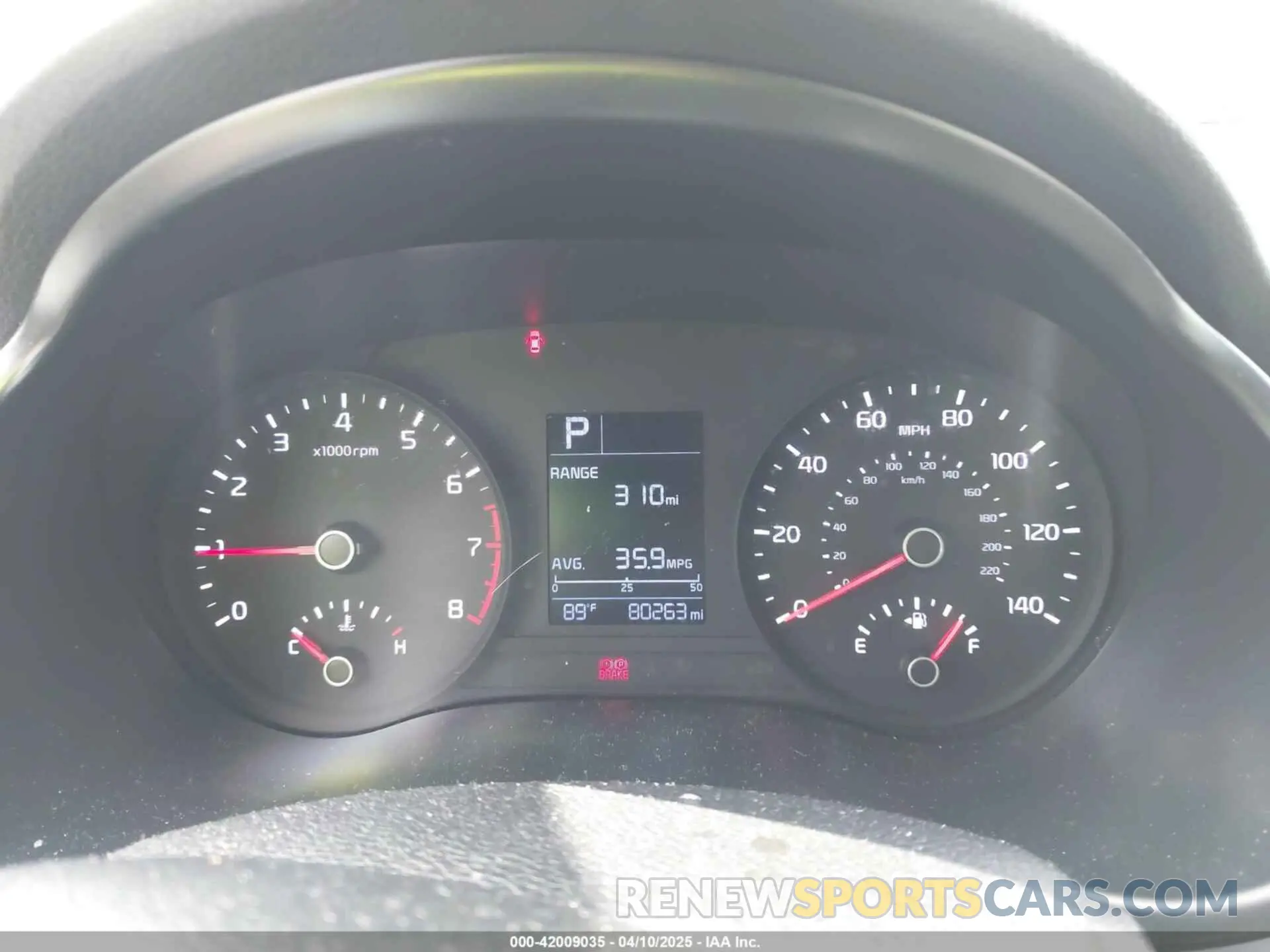 7 fotografías del automóvil dañado 3KPA24AB6KE214152 KIA RIO 2019