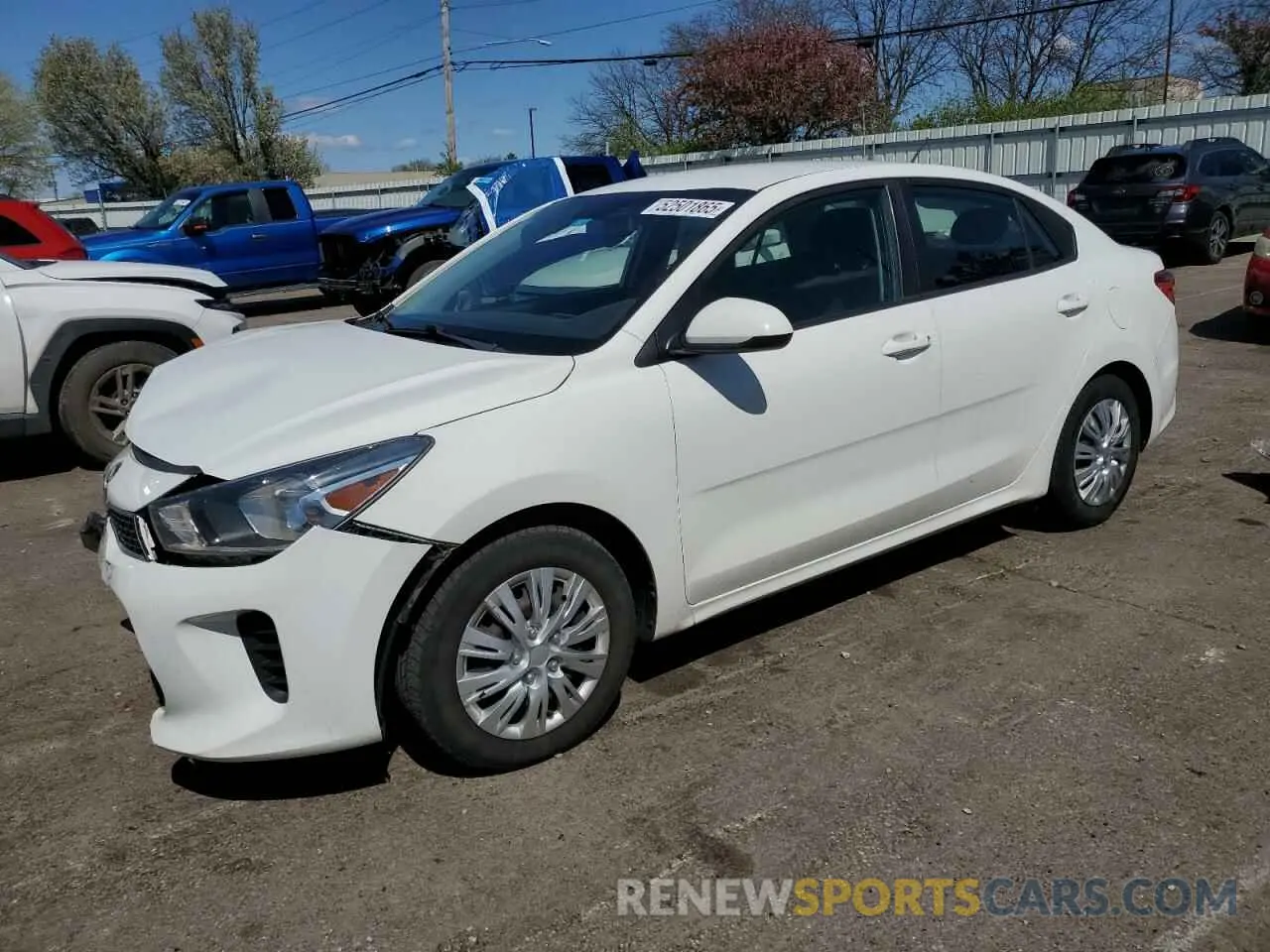 1 fotografías del automóvil dañado 3KPA24AB7KE194896 KIA RIO 2019