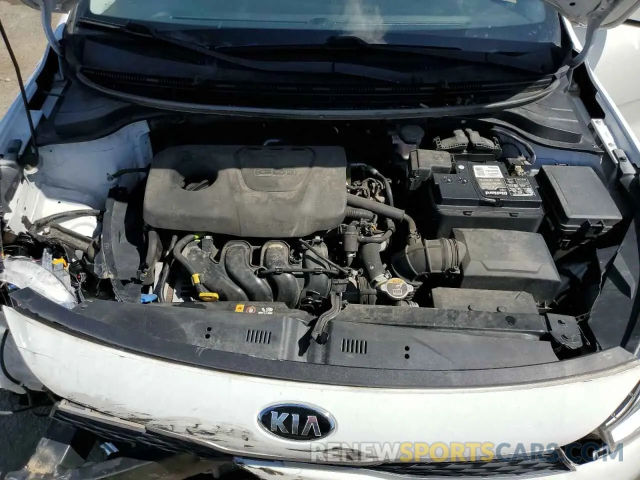 12 fotografías del automóvil dañado 3KPA24AB7KE194896 KIA RIO 2019