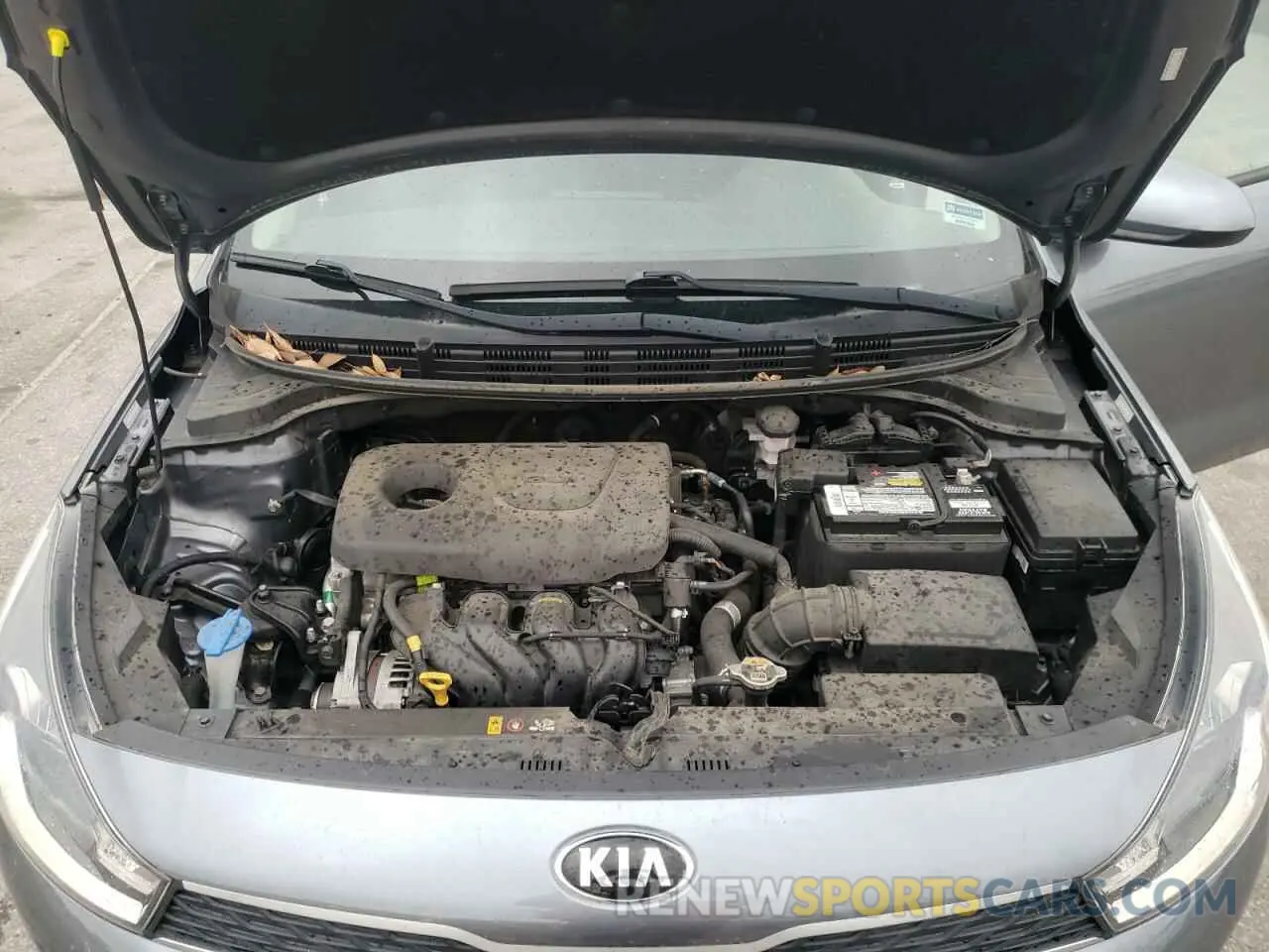 11 fotografías del automóvil dañado 3KPA24AB7KE222390 KIA RIO 2019