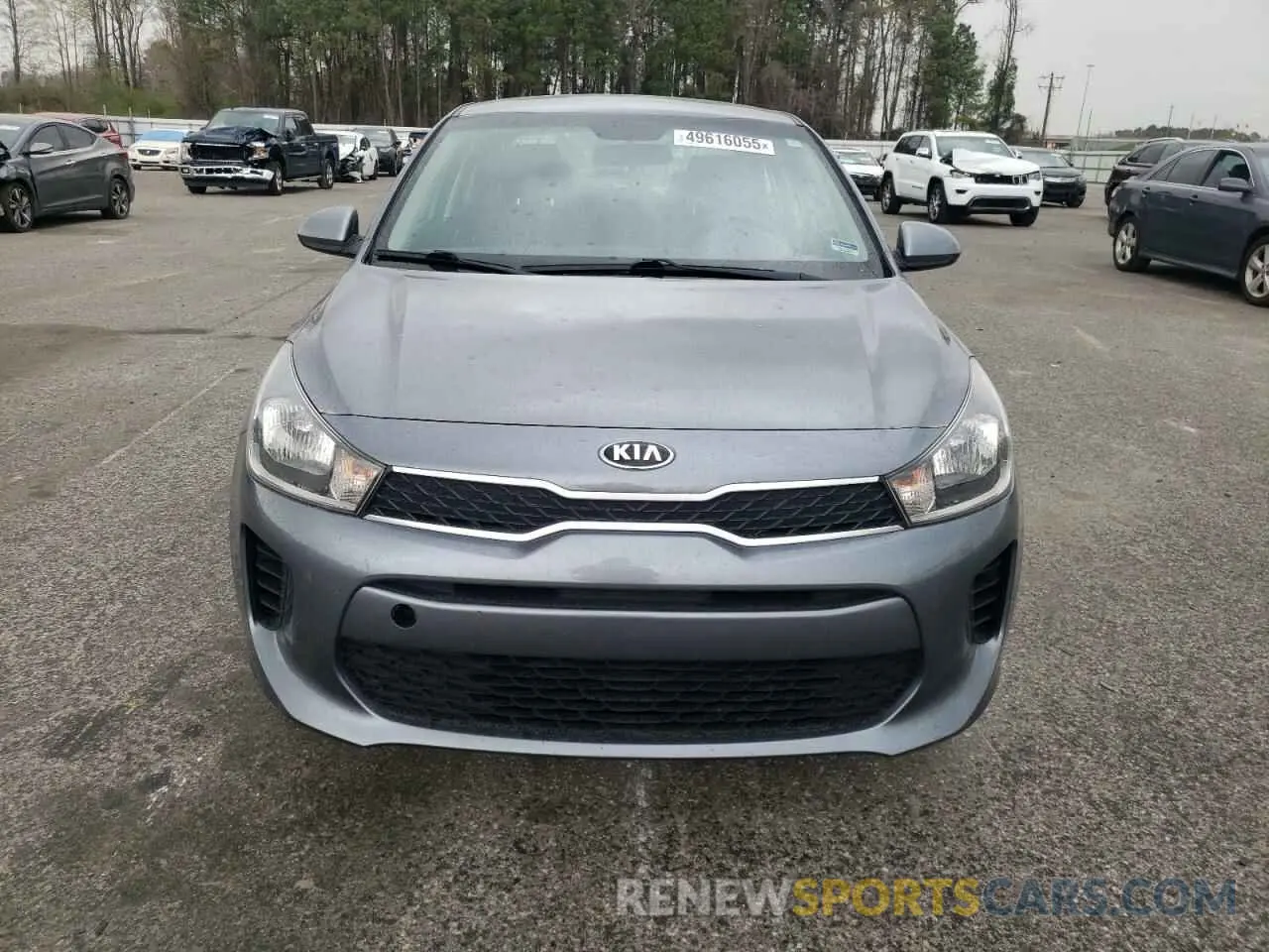 5 fotografías del automóvil dañado 3KPA24AB7KE222390 KIA RIO 2019