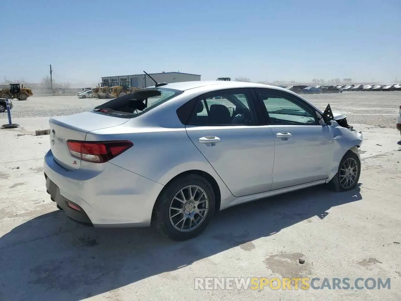 3 fotografías del automóvil dañado 3KPA24AB8KE208465 KIA RIO 2019