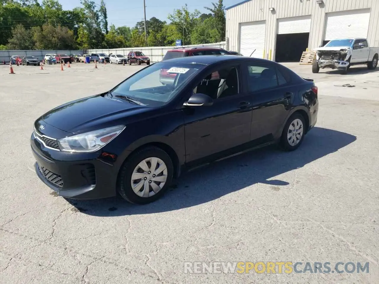 1 fotografías del automóvil dañado 3KPA24AB8KE233141 KIA RIO 2019