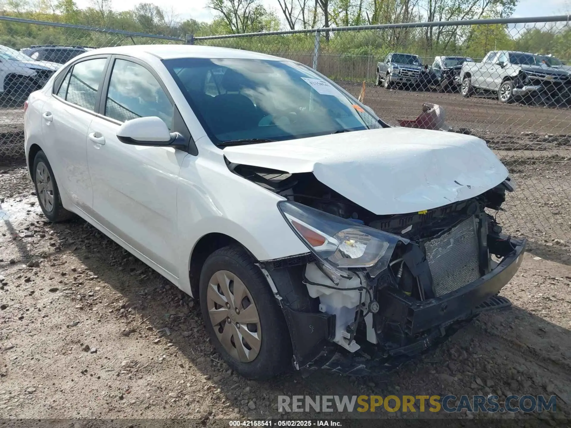 1 fotografías del automóvil dañado 3KPA24AB8KE233222 KIA RIO 2019