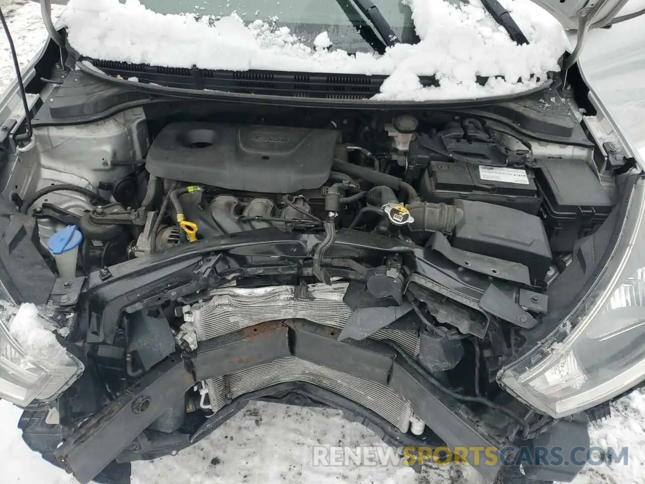 11 fotografías del automóvil dañado 3KPA24AB9KE180305 KIA RIO 2019