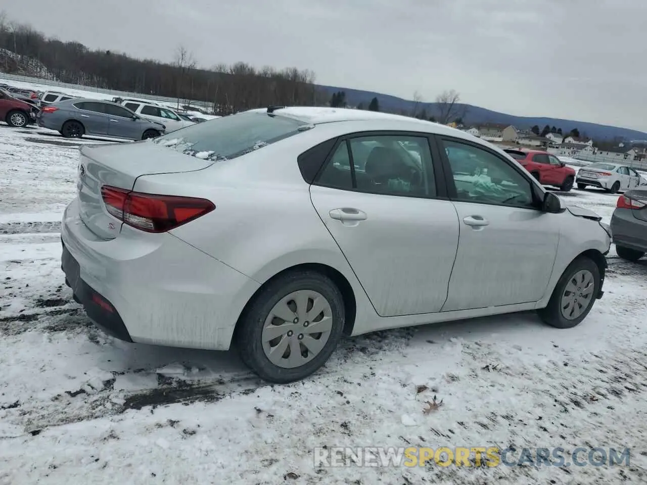 3 fotografías del automóvil dañado 3KPA24AB9KE180305 KIA RIO 2019