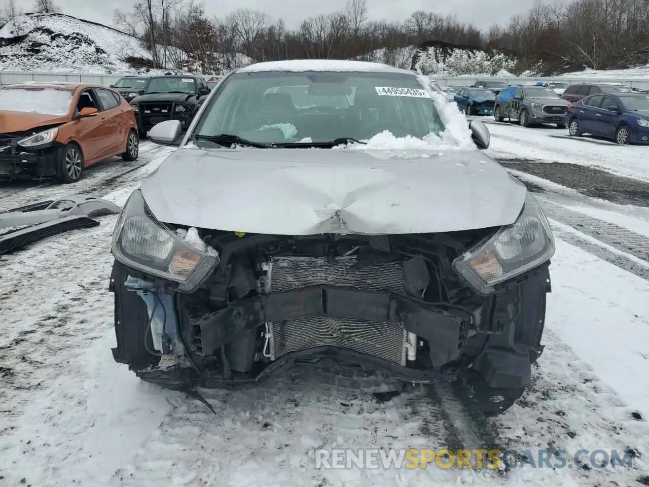 5 fotografías del automóvil dañado 3KPA24AB9KE180305 KIA RIO 2019