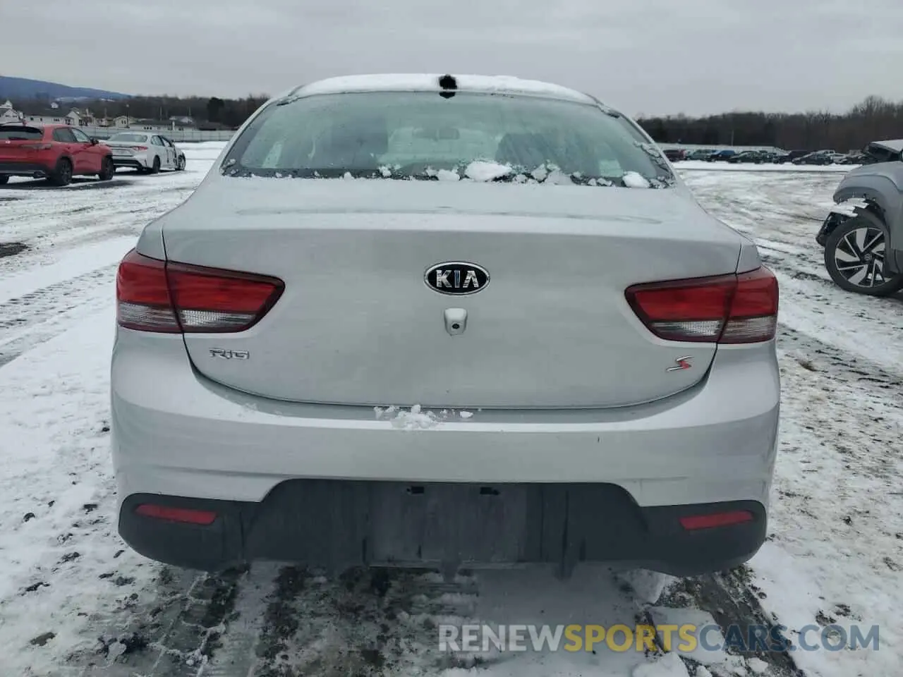 6 fotografías del automóvil dañado 3KPA24AB9KE180305 KIA RIO 2019