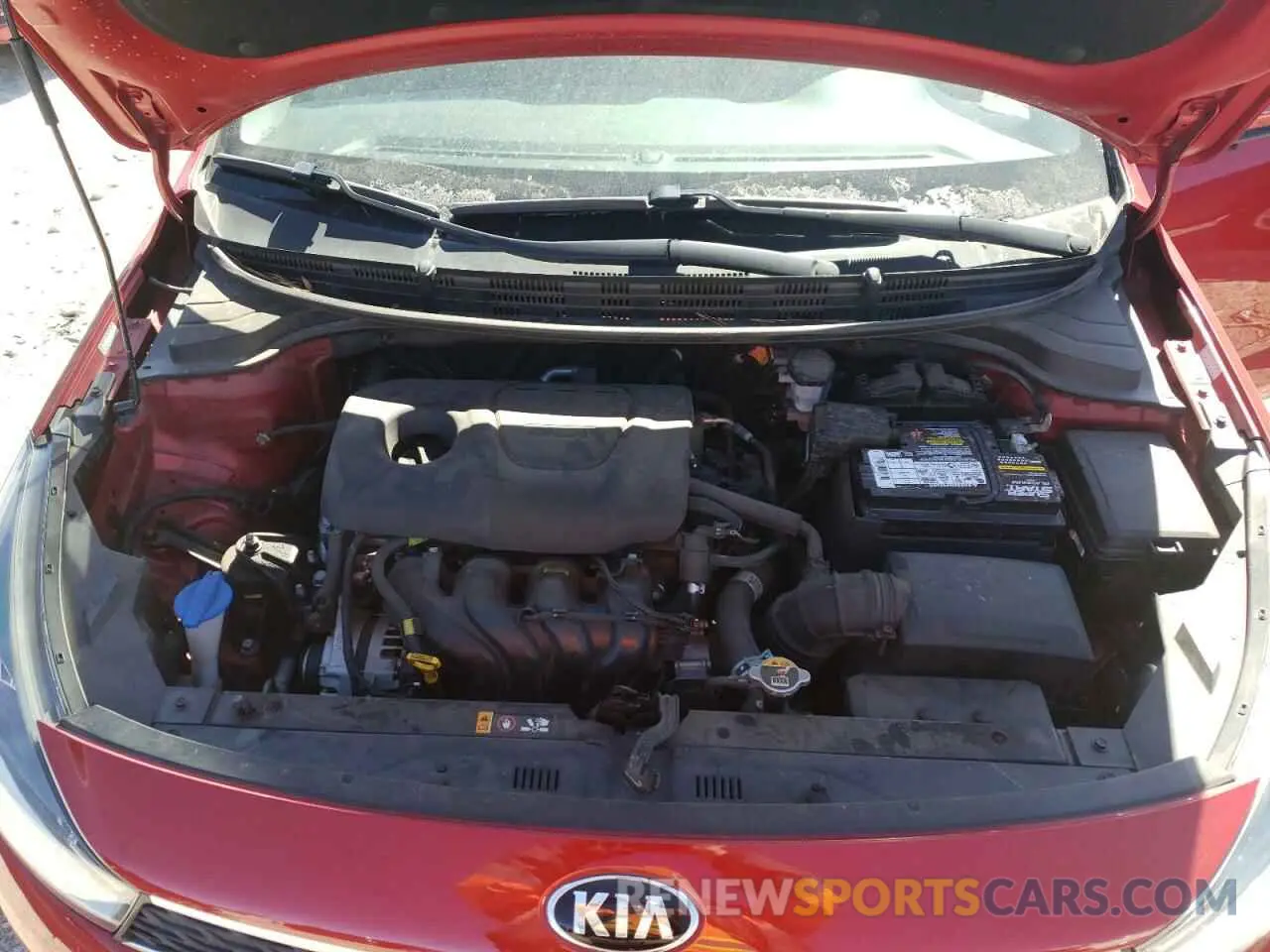 11 fotografías del automóvil dañado 3KPA24ABXKE210279 KIA RIO 2019