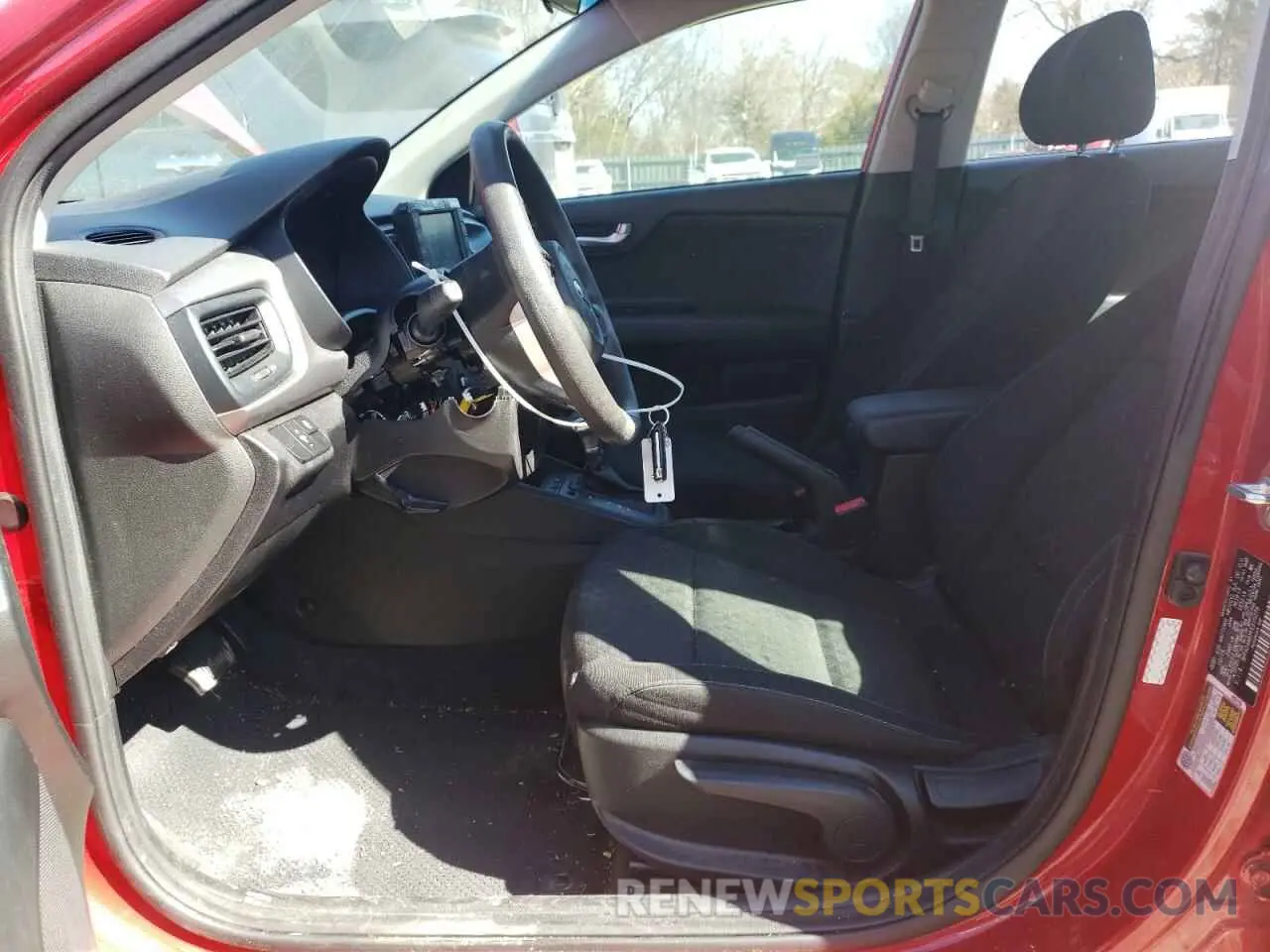 7 fotografías del automóvil dañado 3KPA24ABXKE210279 KIA RIO 2019
