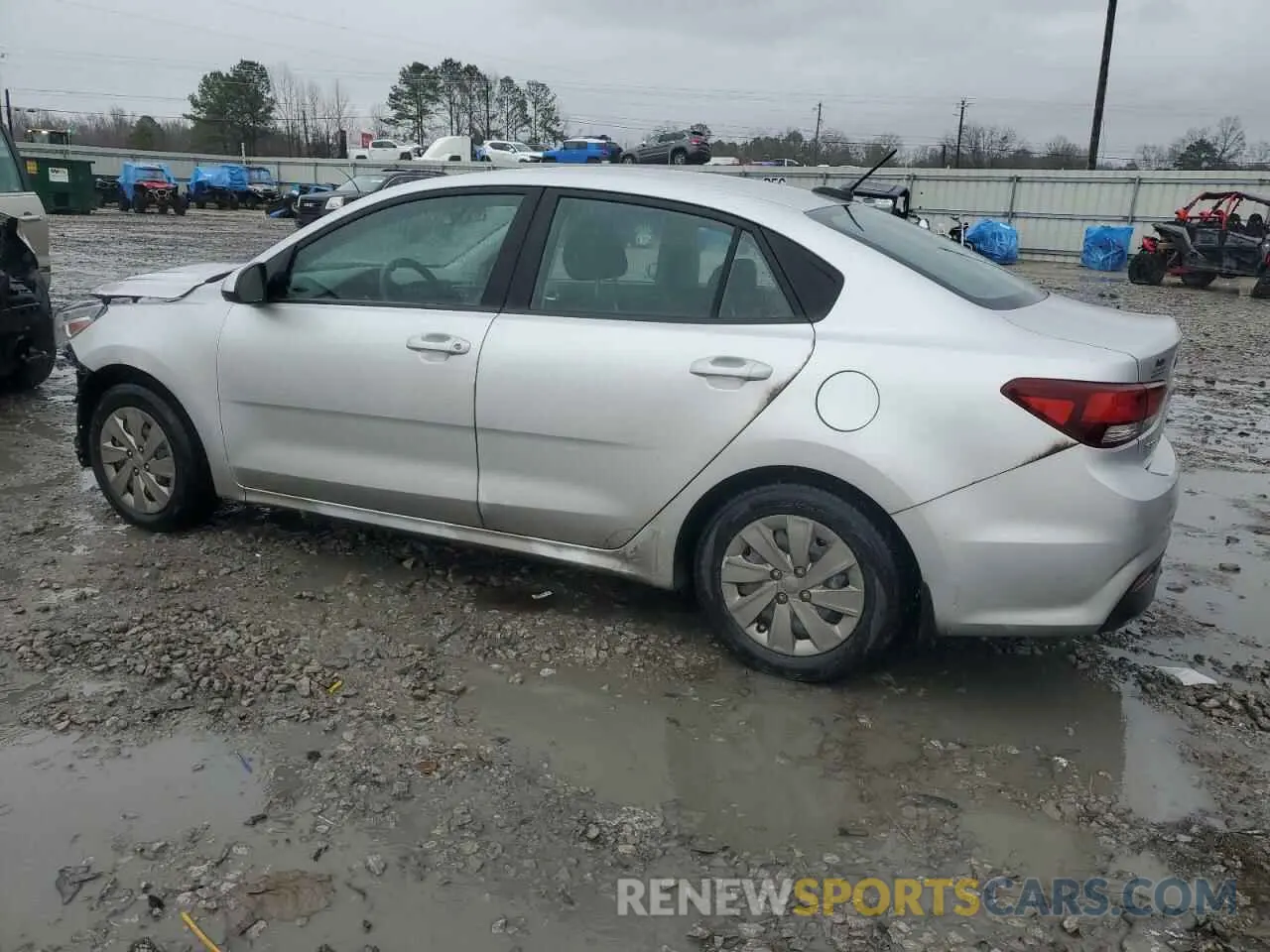 2 fotografías del automóvil dañado 3KPA24ABXKE210721 KIA RIO 2019