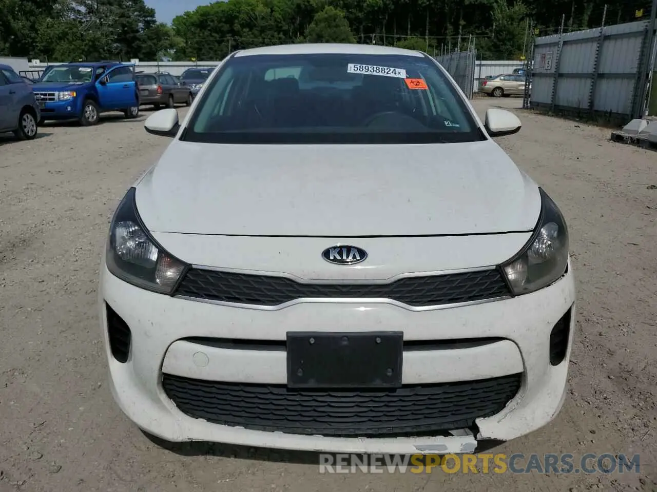 5 fotografías del automóvil dañado 3KPA24ABXKE216499 KIA RIO 2019