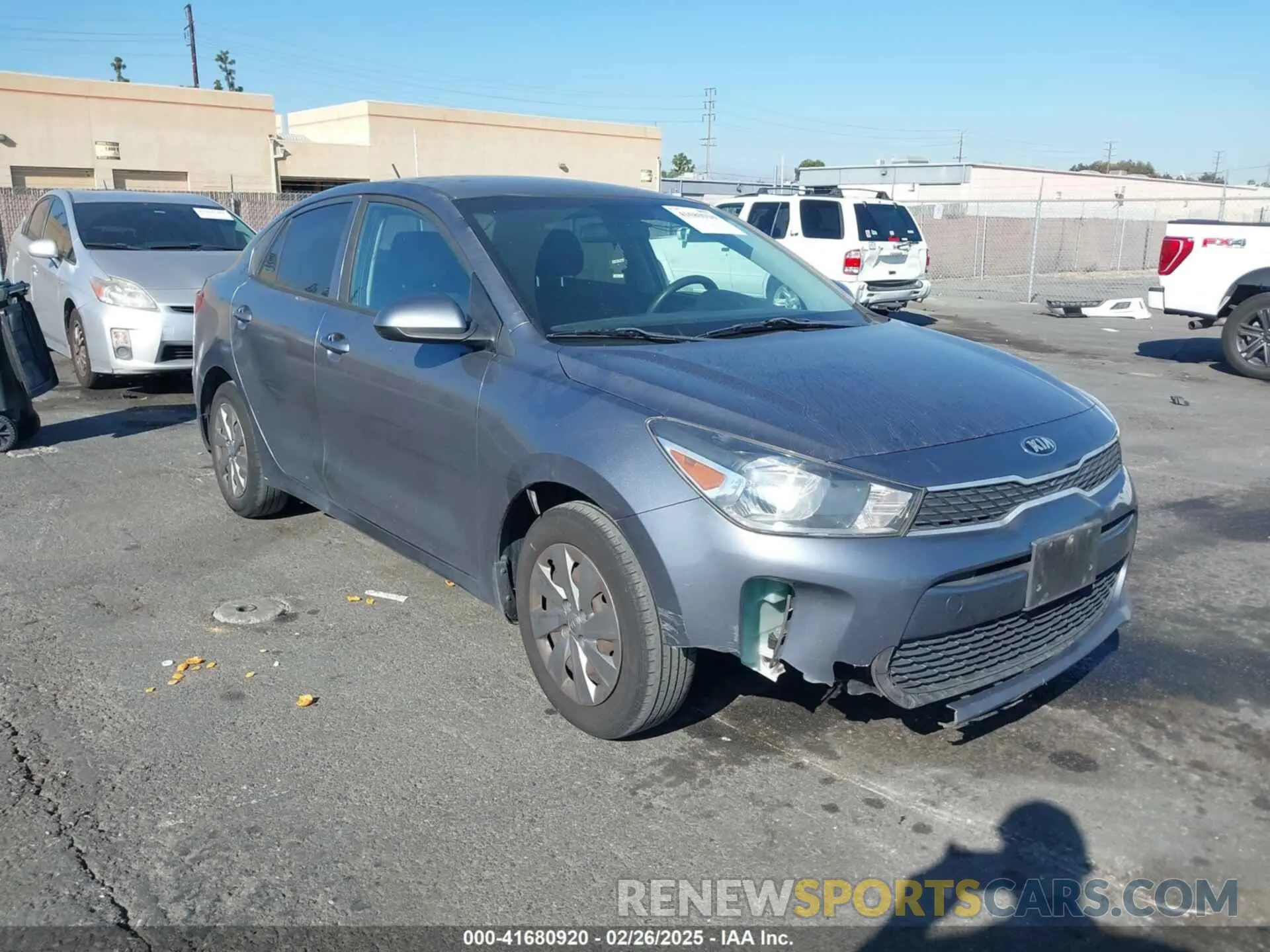 1 fotografías del automóvil dañado 3KPA24ABXKE232900 KIA RIO 2019