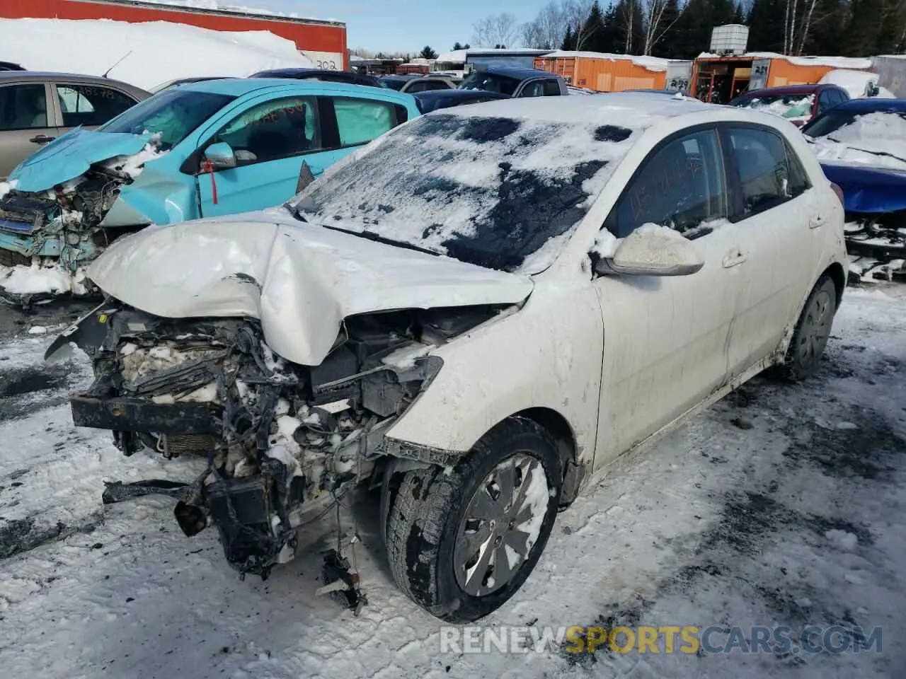 1 fotografías del automóvil dañado 3KPA25AB1KE190509 KIA RIO 2019